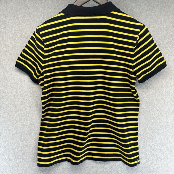 Vintage L-RL Lauren Active Ralph Lauren Womens XL Striped Polo Multicolor - Picture 2 of 11